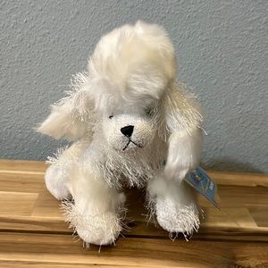 Rare White Webkinz Poodle WITH CODE